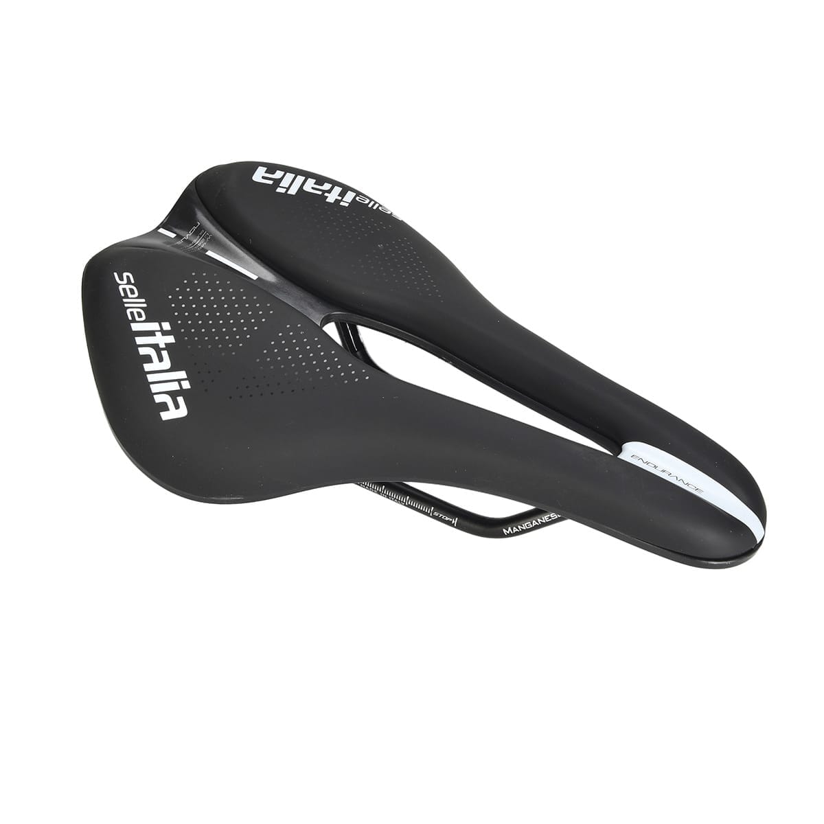 Selle ITALIA NOVUS BOOST SUPERFLOW EVO ENDURANCE L Rails Manganèse