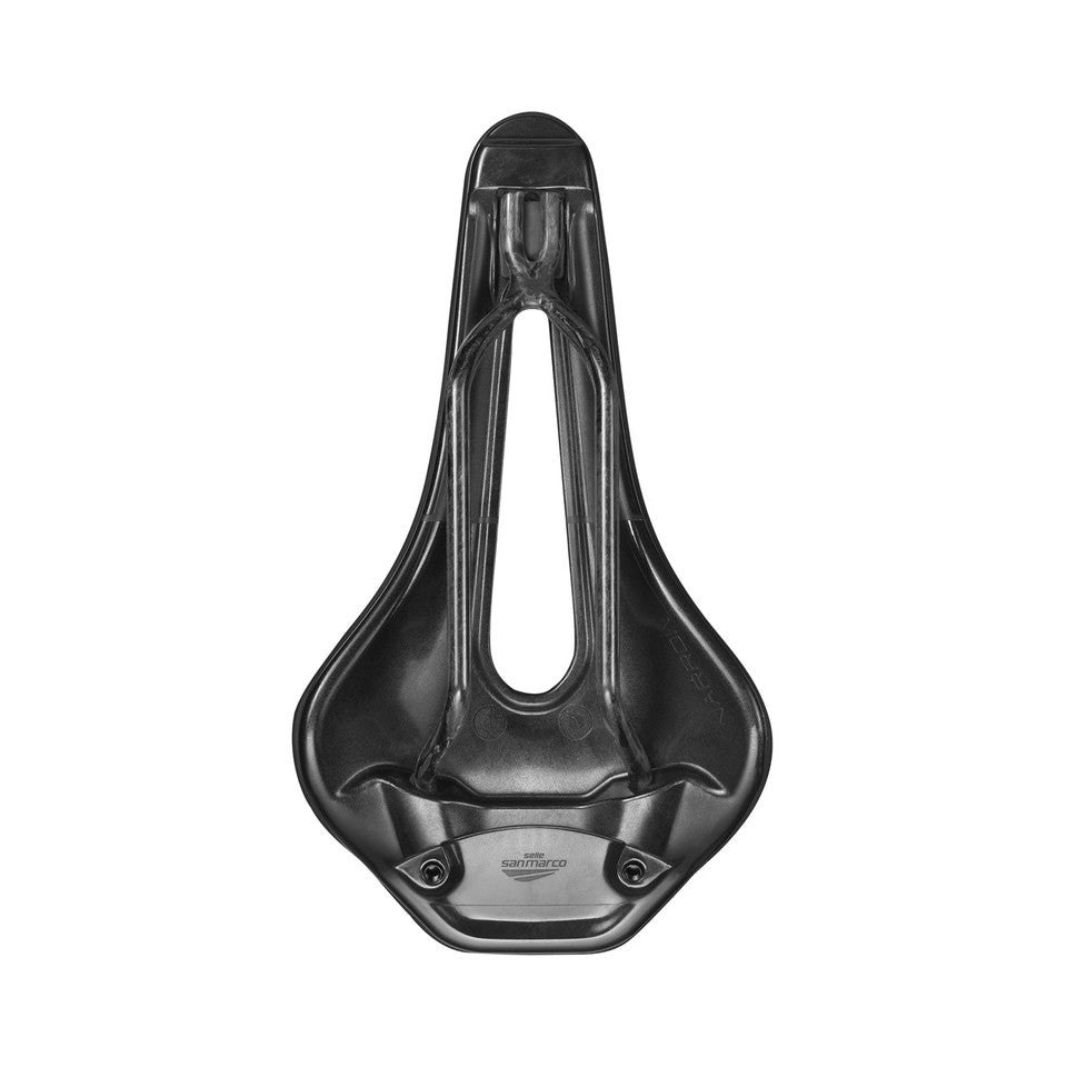 Zadel SAN MARCO GROUND SHORT OPEN-FIT CARBON FX 140mm Zwart