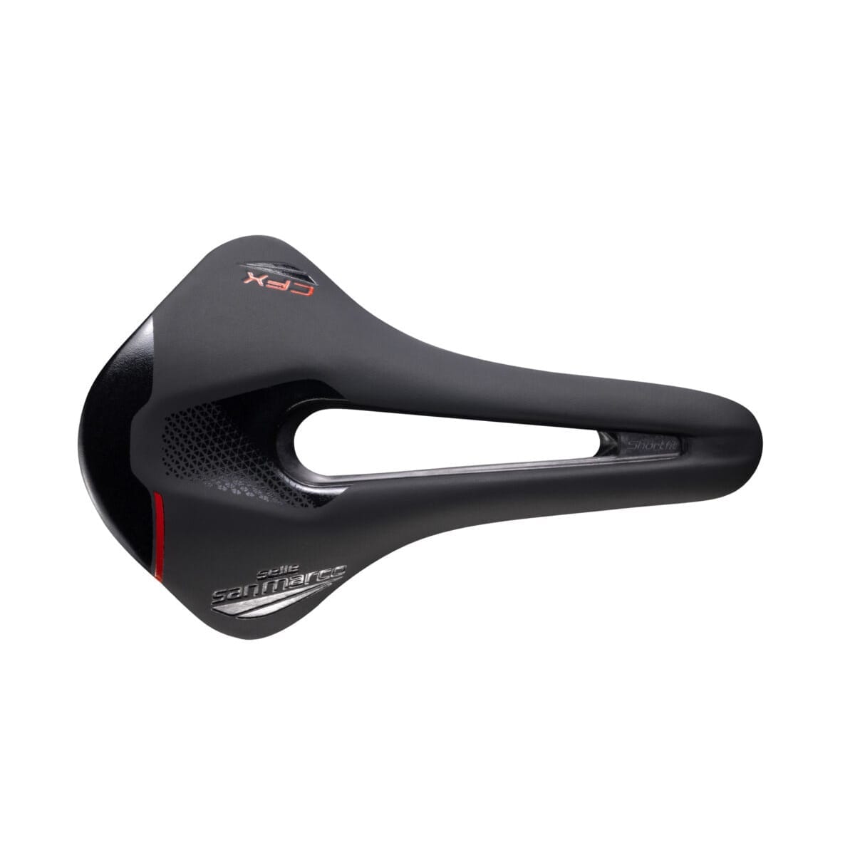 Selle SELLE SAN MARCO SHORTFIT 2.0 OPEN-FIT CARBON FX Wide Rails Carbone