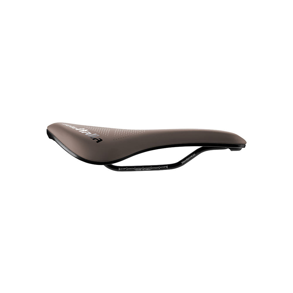 Zadel SELLE ITALIA NOVUS BOOST EVO GRAVEL SUPERFLOW TM L Rails Mangaanbruin