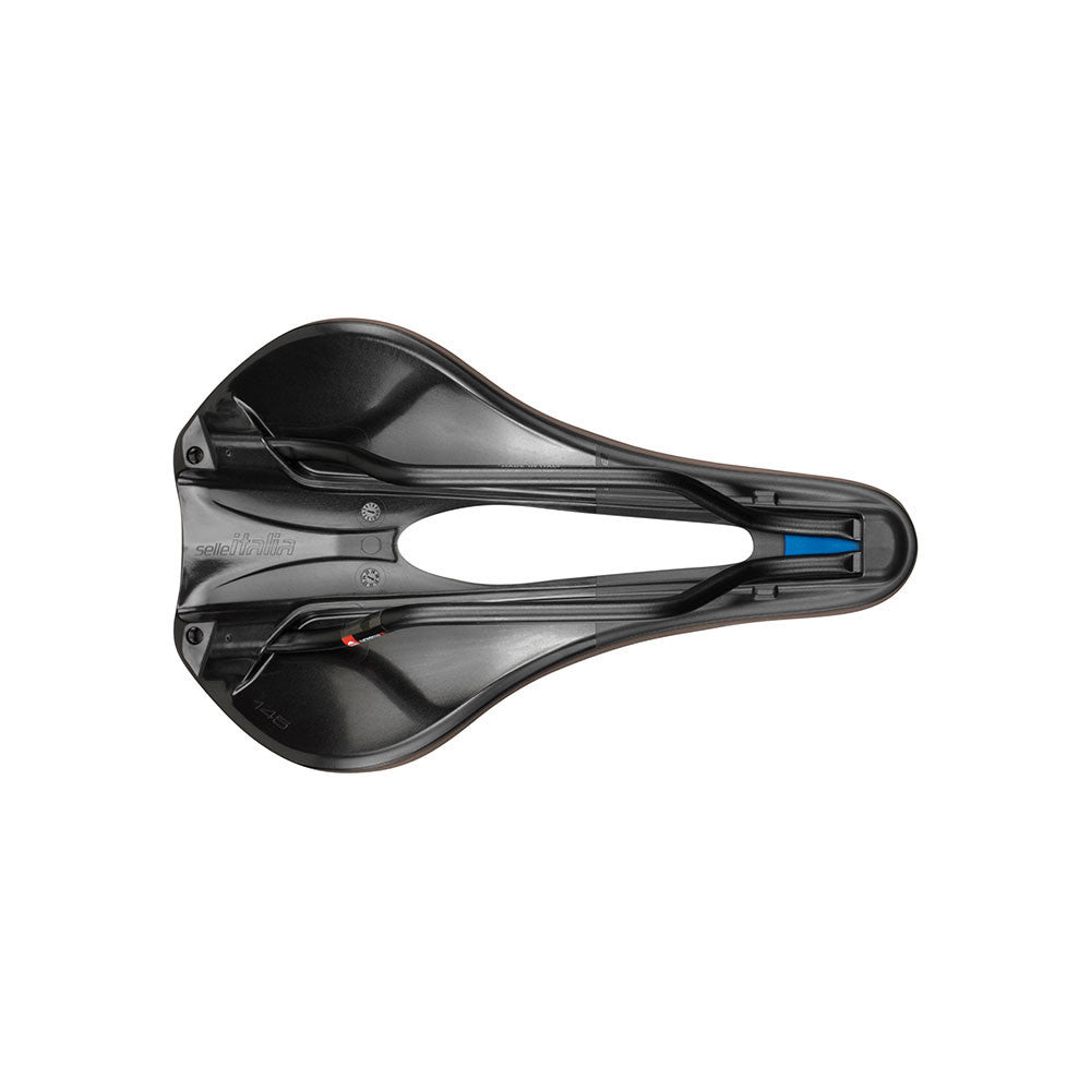 Zadel SELLE ITALIA NOVUS BOOST EVO GRAVEL SUPERFLOW TM L Rails Mangaanbruin