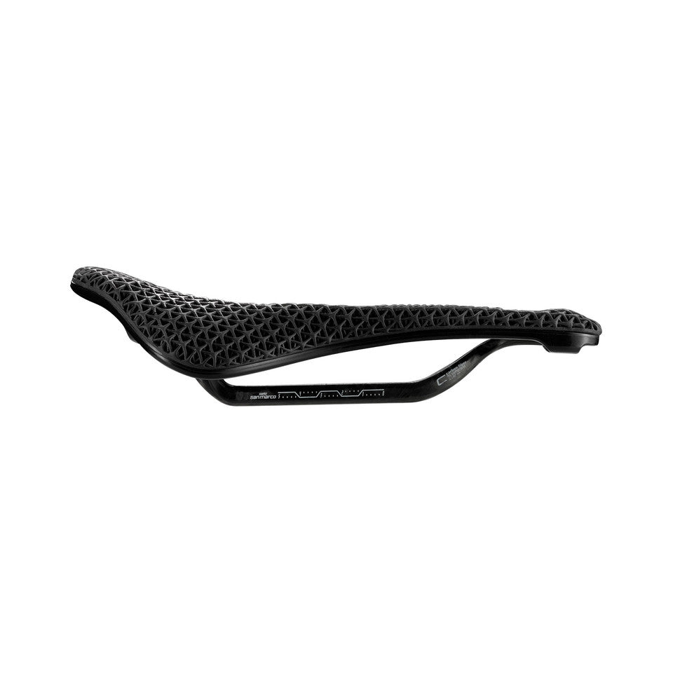 Zadel SAN MARCO SHORTFIT 2.0 3D OPEN-FIT CARBON FX L3 Breedte 155mm Carbon Rails