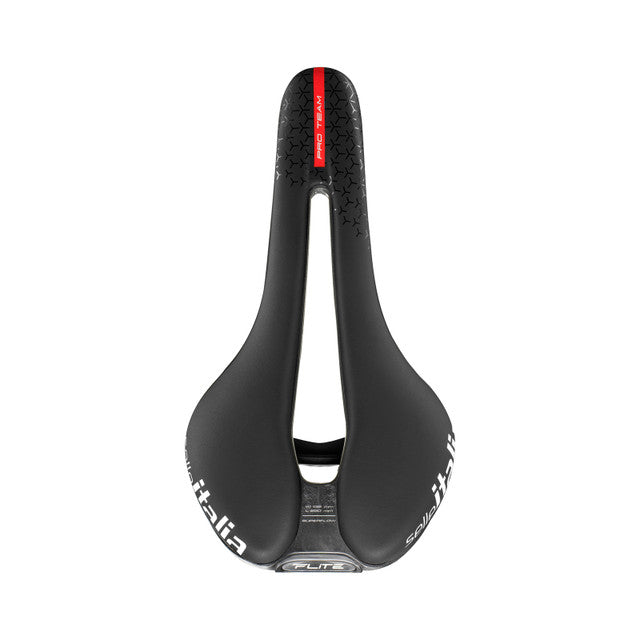 Zadel SELLE ITALIA FLITE BOOST SUPERFLOW PRO TEAM 6.1 L Carbon Rails Zwart