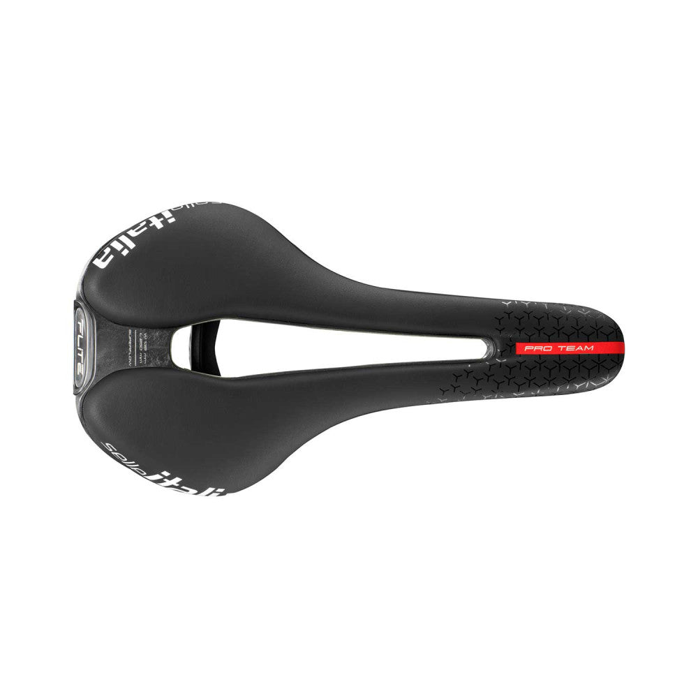 Zadel SELLE ITALIA FLITE BOOST SUPERFLOW PRO TEAM 6.1 S Rails Carbon Zwart