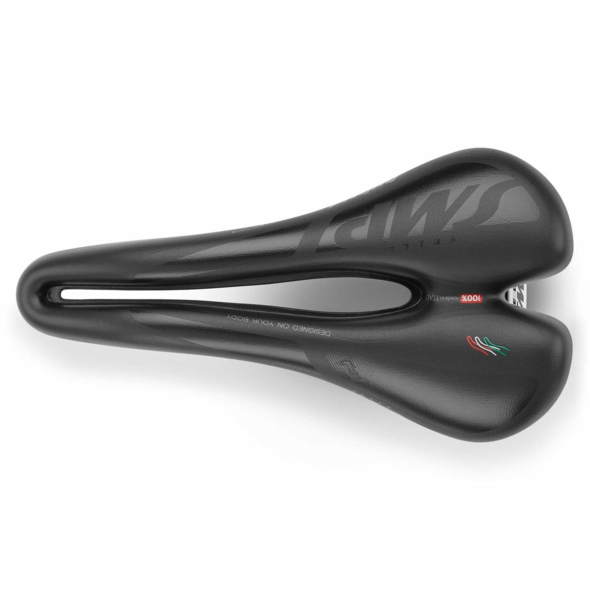 Selle SMP HYBRIDE GEL largeur 140mm rails acier