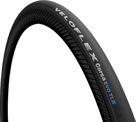 VELOFLEX CORSA EVO TLR 700x28 Tubeless Ready band Zwart