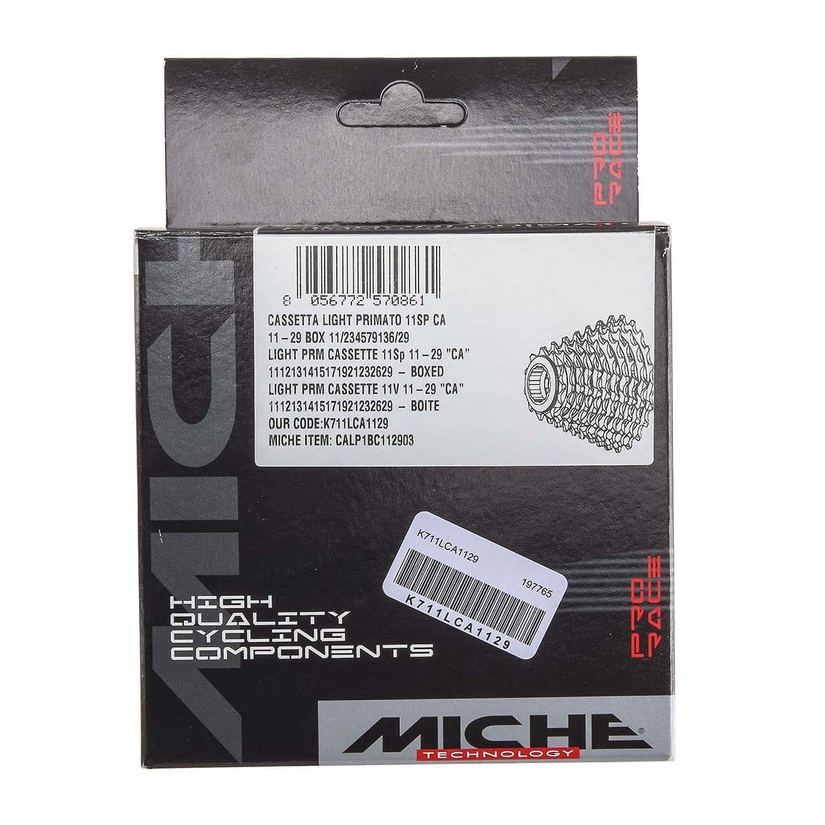 Cassette 11V MICHE PRIMATO LIGHT Campagnolo