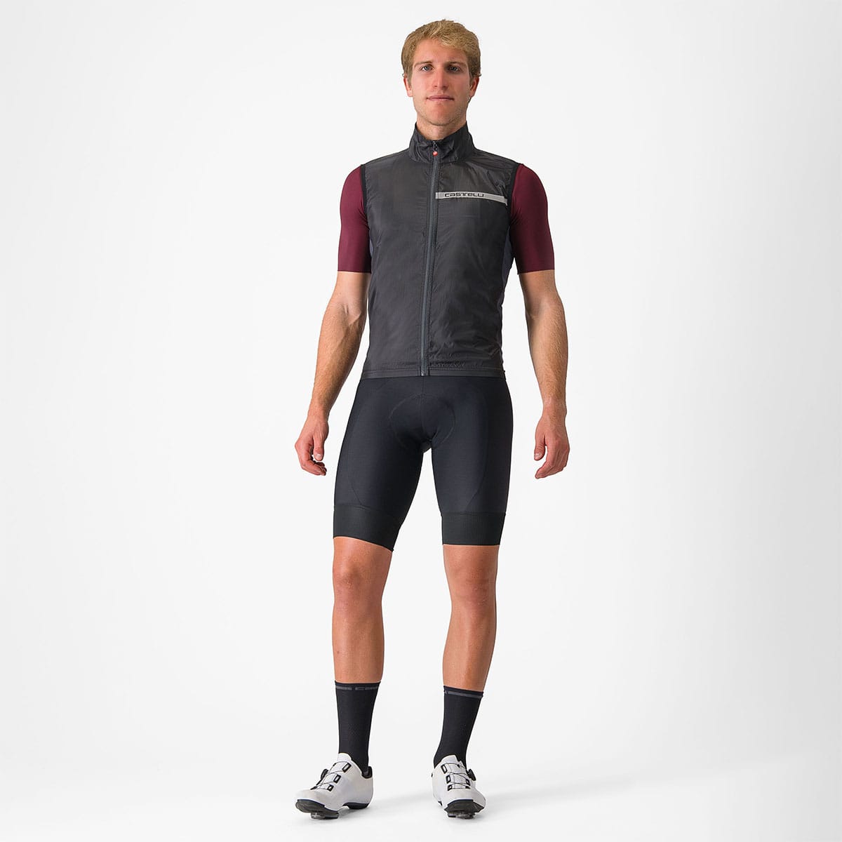 CASTELLI SQUADRA STRETCH Vest Zwart/Grijs