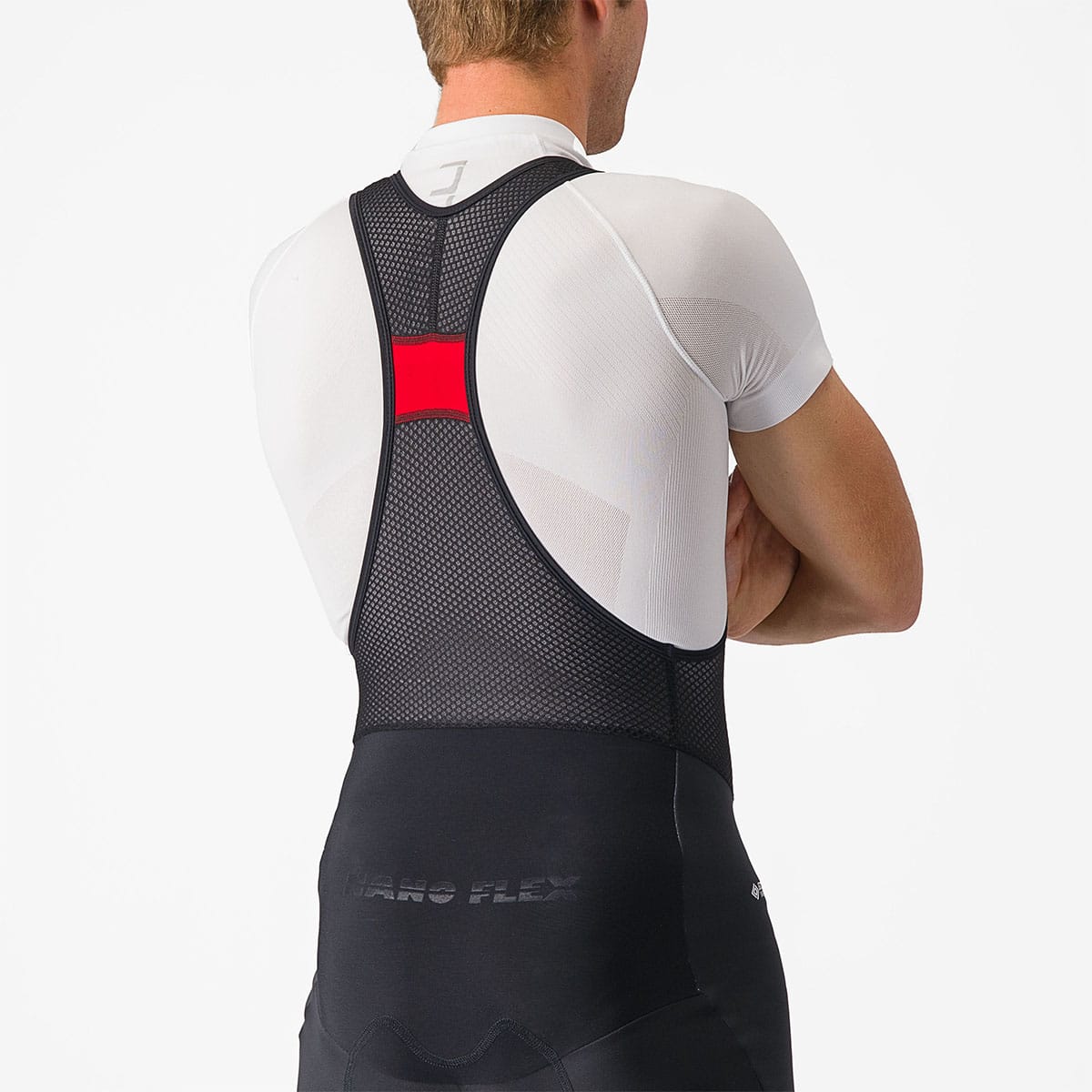 CASTELLI POLARE 3 Slabbetje, Zwart