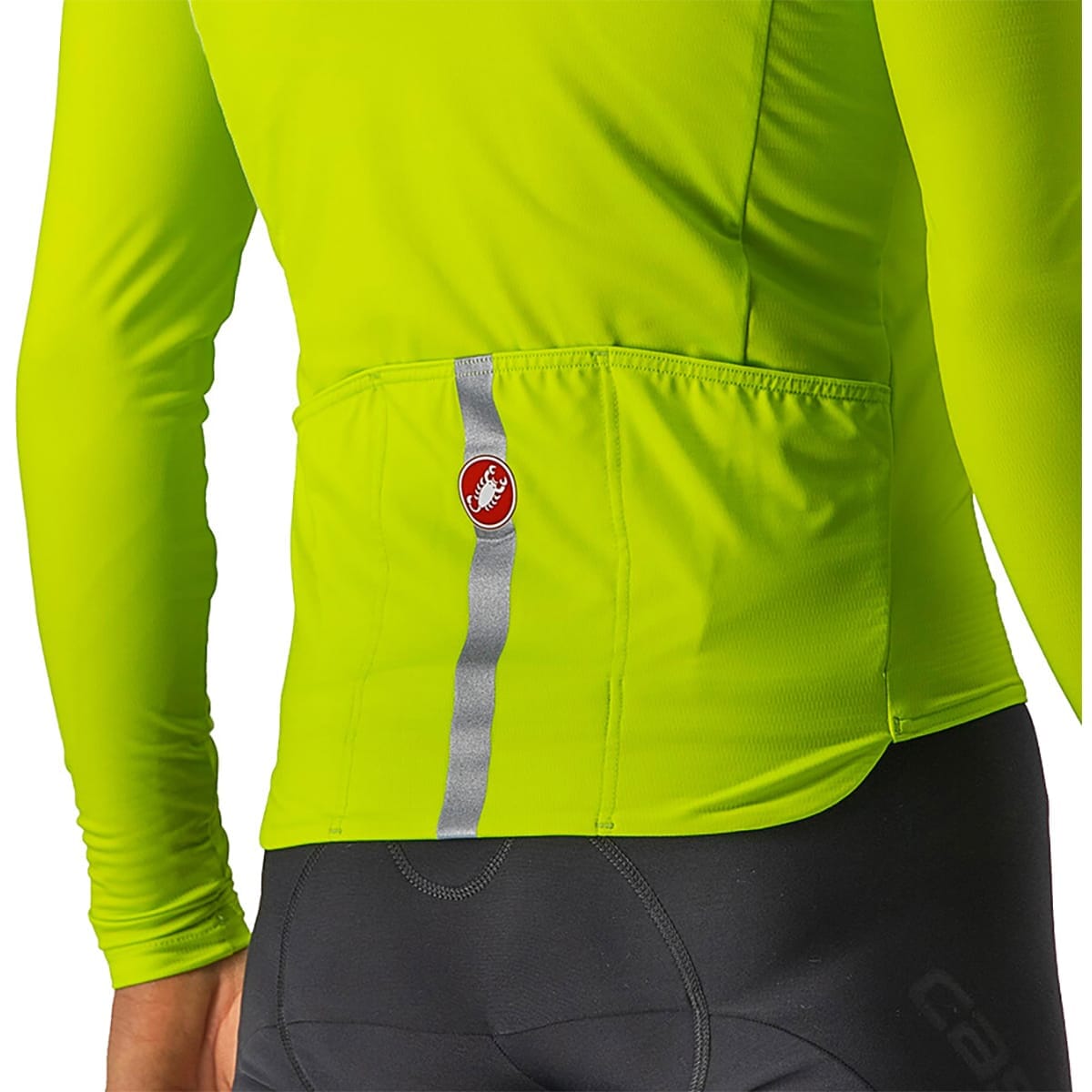 Maillot CASTELLI PRO THERMAL MID Manches Longues Jaune