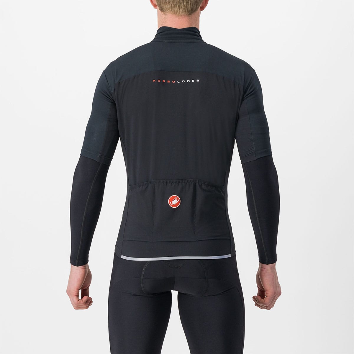 CASTELLI PERFETTO RoS 2 WIND Korte Mouw Trui Zwart