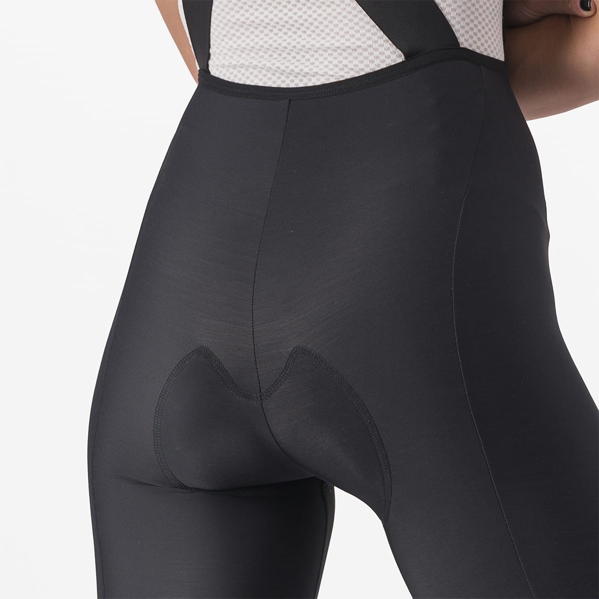 CASTELLI VELOCISSIMA DT Dames Bib Tight Zwart Reflex