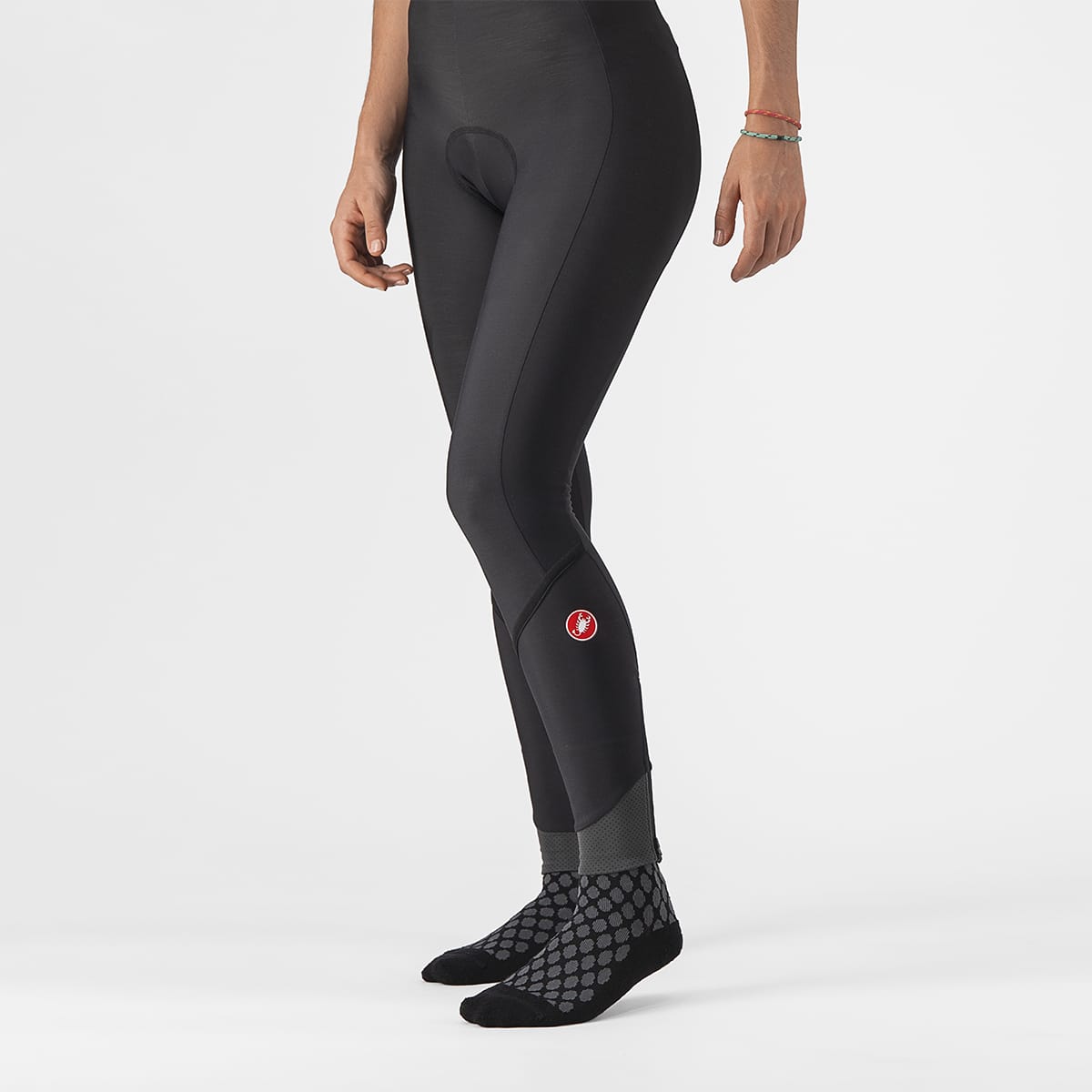 CASTELLI VELOCISSIMA DT Dames Bib Tight Zwart Reflex