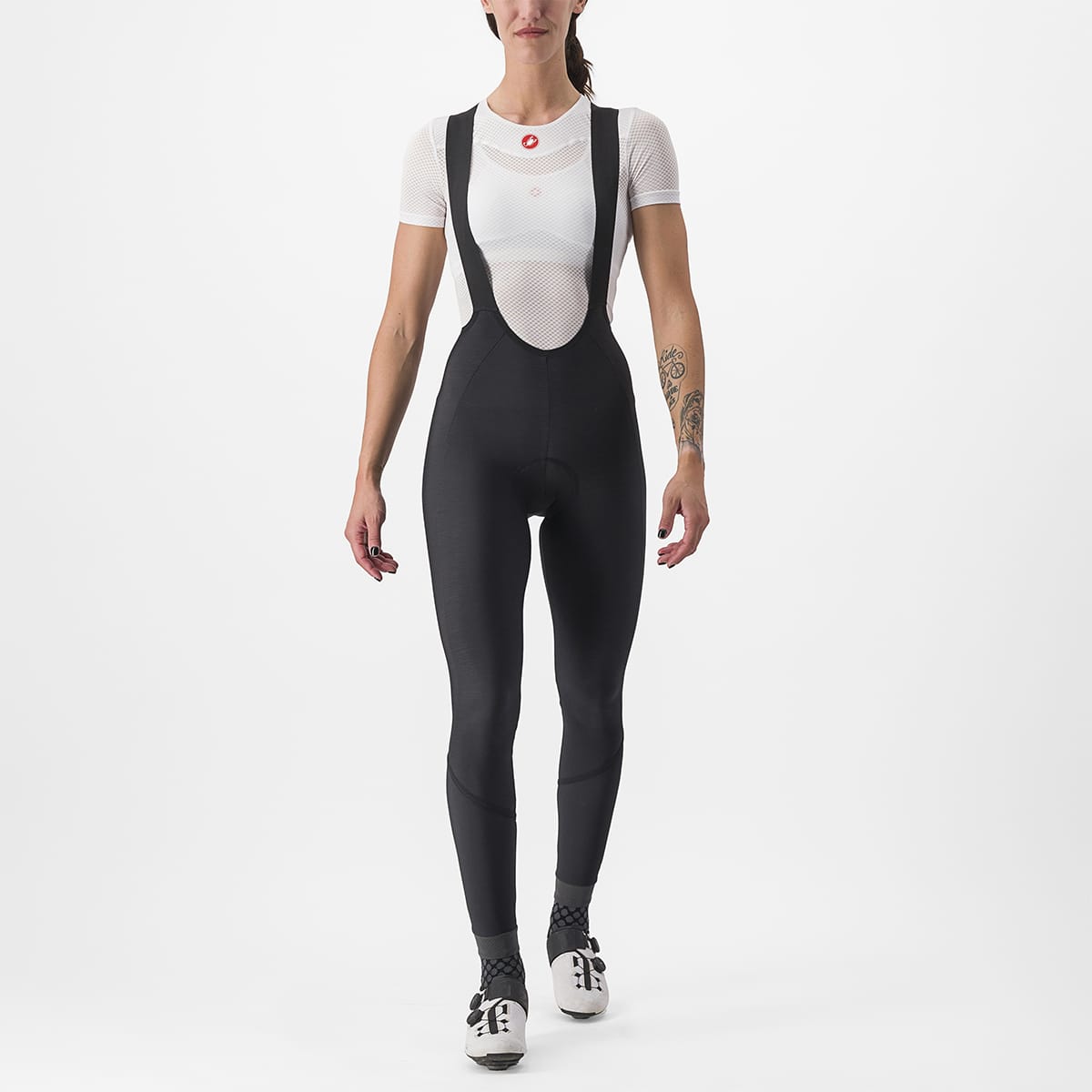 CASTELLI VELOCISSIMA DT Dames Bib Tight Zwart Reflex