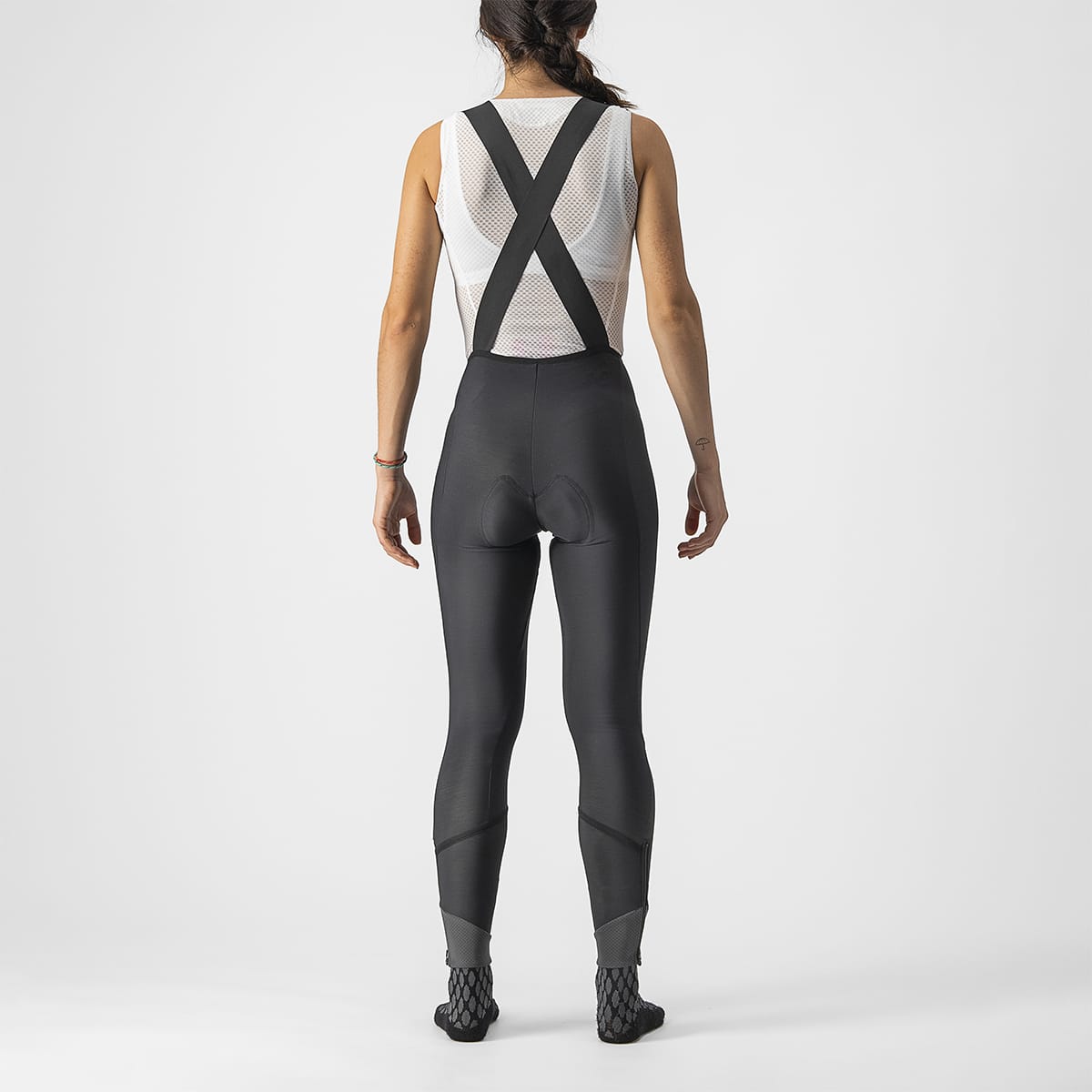 CASTELLI VELOCISSIMA DT Dames Bib Tight Zwart Reflex