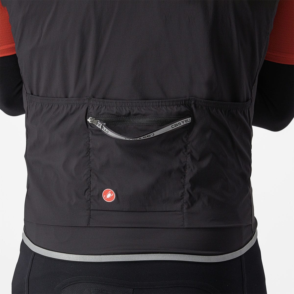 CASTELLI FLY Mouwloos Vest Zwart