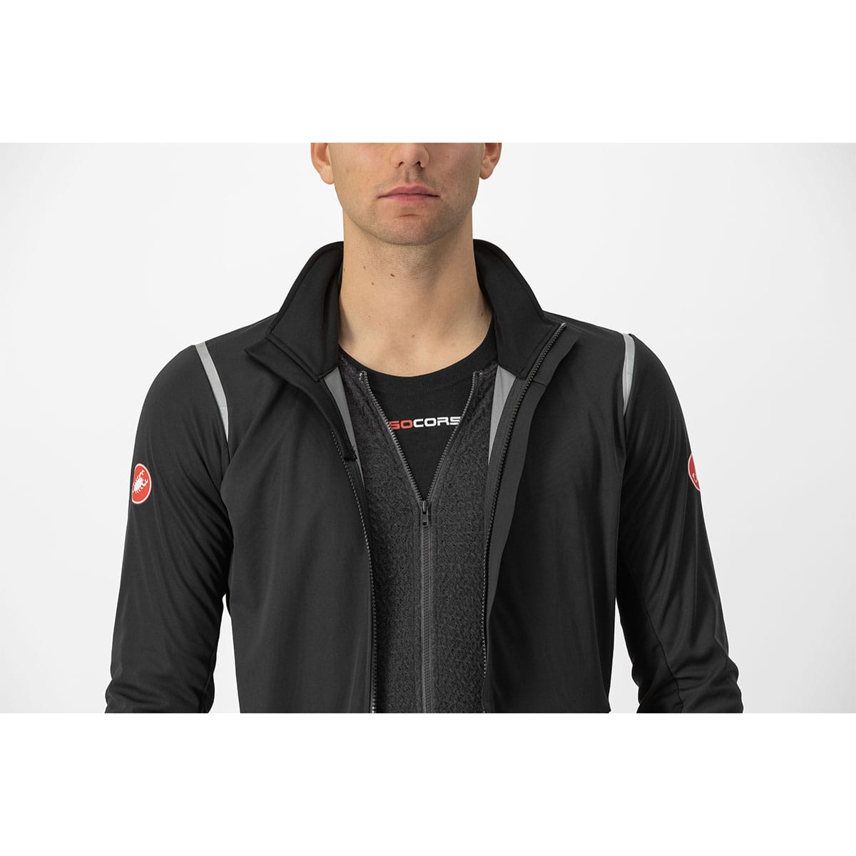 CASTELLI ALPHA DOPPIO ROS Jas Zwart/Reflex