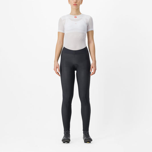 CASTELLI ENTRATA Dames Bibtights Zwart