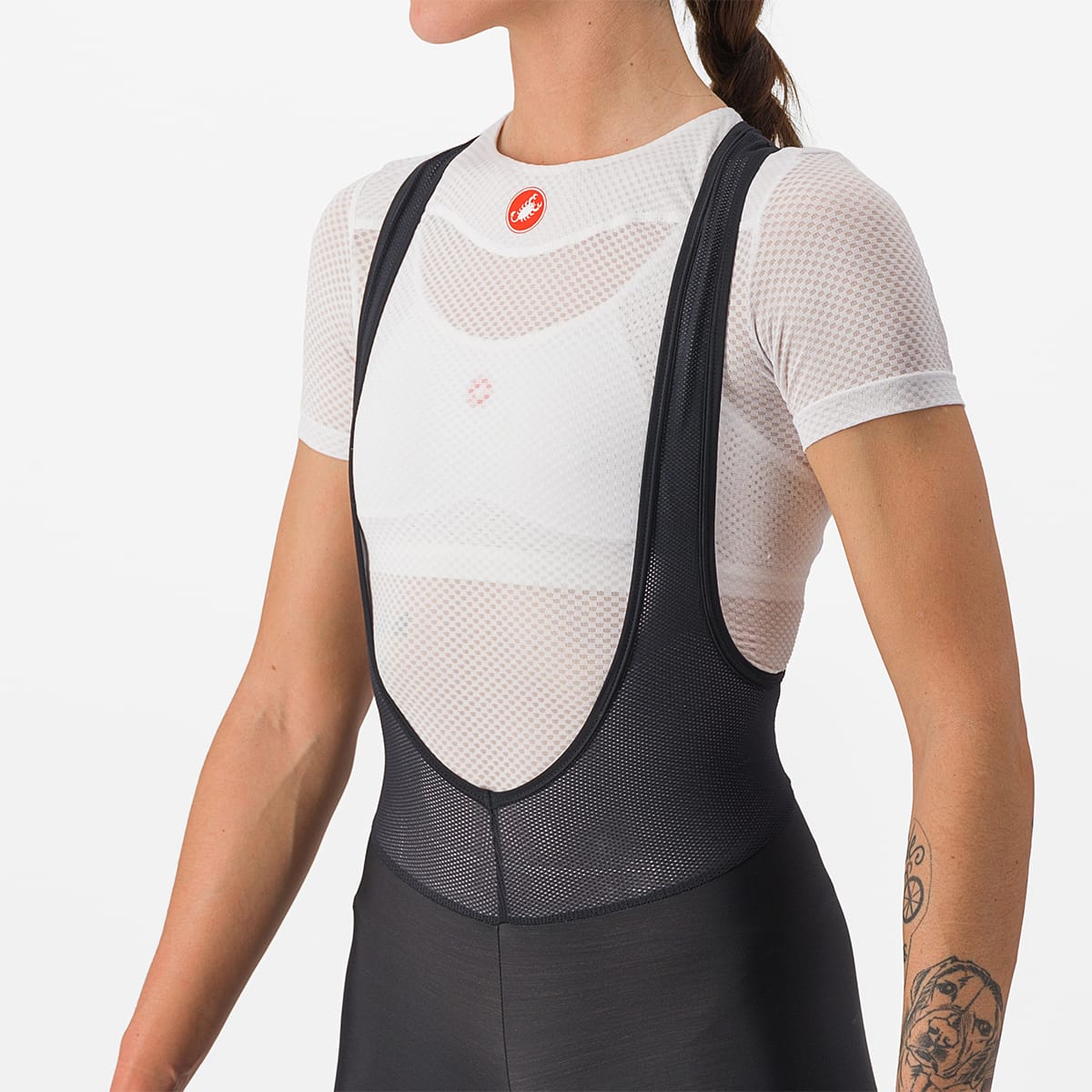 CASTELLI ENTRATA Damesmaillot Lang Zwart