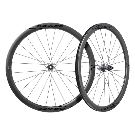 Paar MICHE GRAFF ALL ROAD DISC Tubeless wielen (Center Lock)