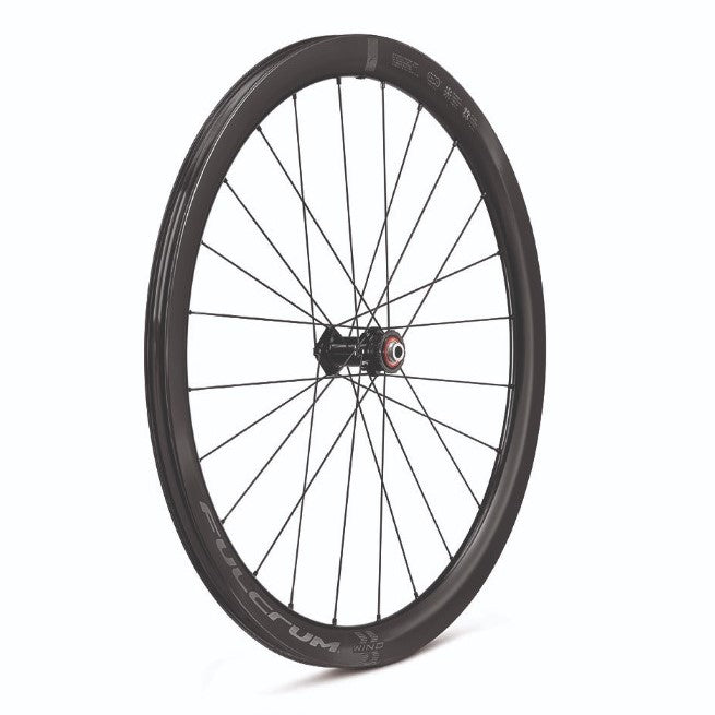 Paar FULCRUM WIND 42 DISC 2WF C23 AFS wielen met banden (Centerlock)