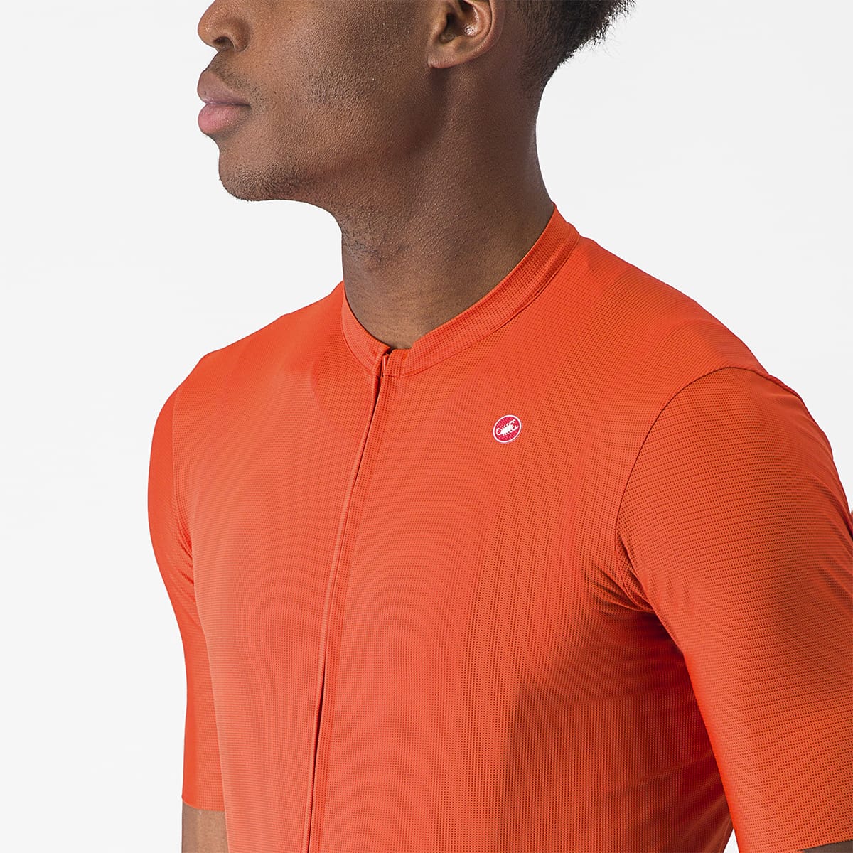 CASTELLI UNLIMITED ENTRATA 2 Korte Mouw Trui Oranje