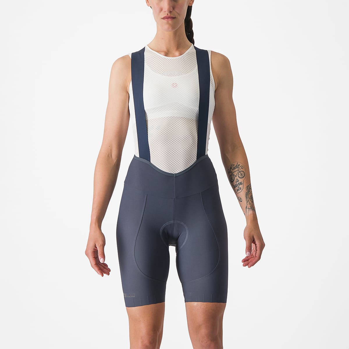 Dames CASTELLI ESPRESSO DT Bib Tight Blauw