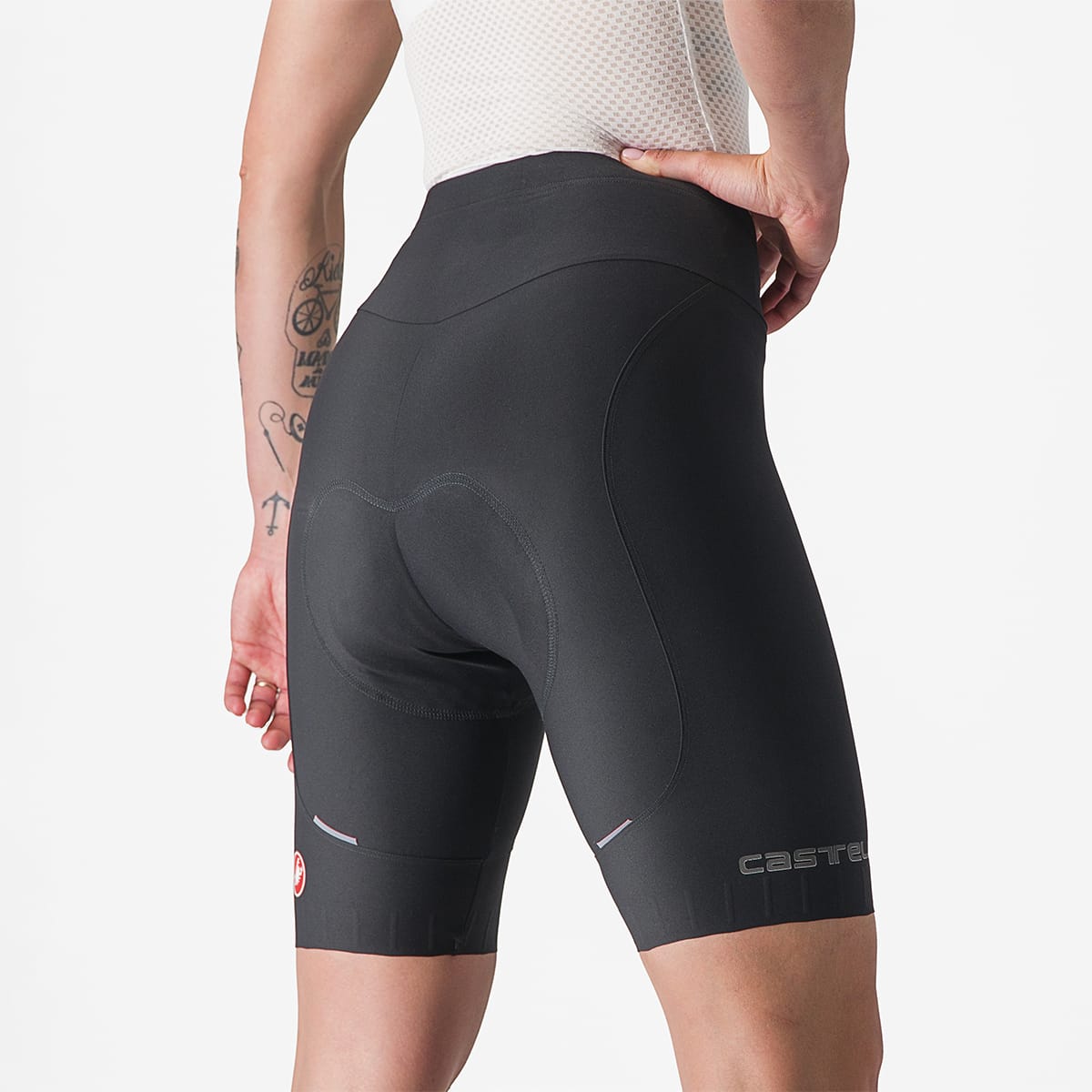 CASTELLI ESPRESSO Women's Short, Zwart