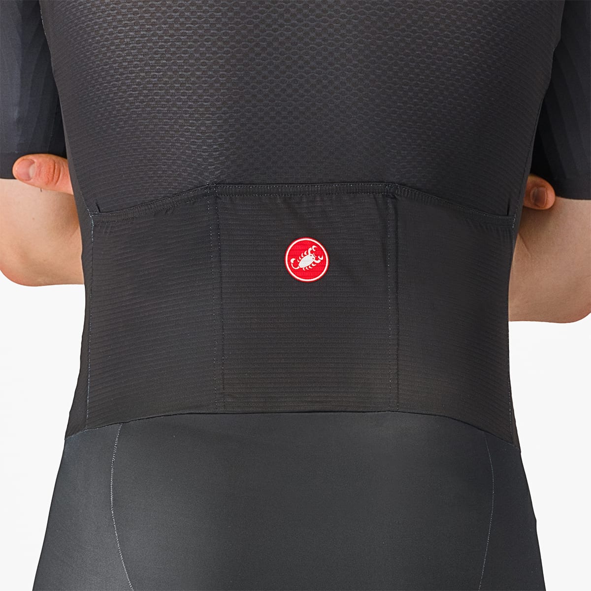 CASTELLI SANREMO BTW SPEED Jumpsuit korte mouwen Zwart