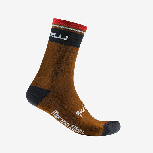 CASTELLI QUINDICI SOFT MERINO Sokken Bruin