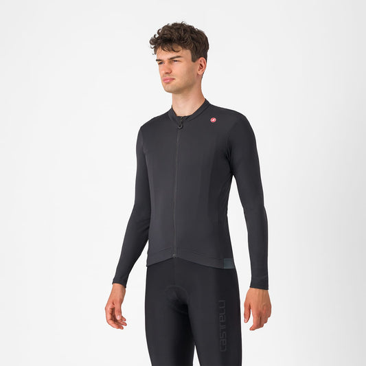 CASTELLI ESPRESSO THERMAL Lange Mouw Trui Zwart