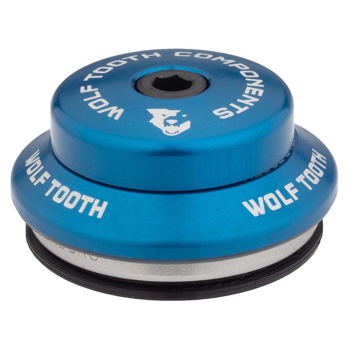 Hoge Kop voor Geïntegreerd Stuurlager WOLF TOOTH PREMIUM 1"1/8 IS42 Stack 7mm Blauw