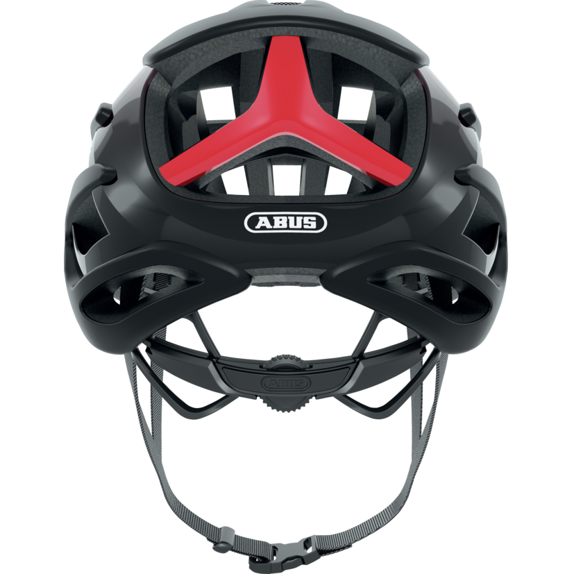 ABUS AIRBREAKER Weghelm Zwart/Rood
