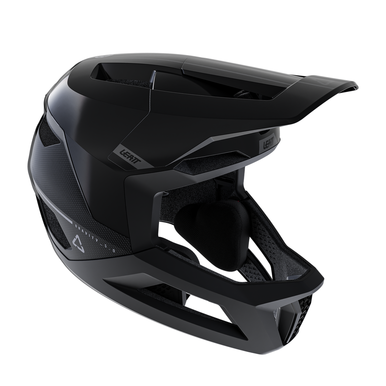 LEATT MTB GRAVITY 5.0 MTB Helm Zwart