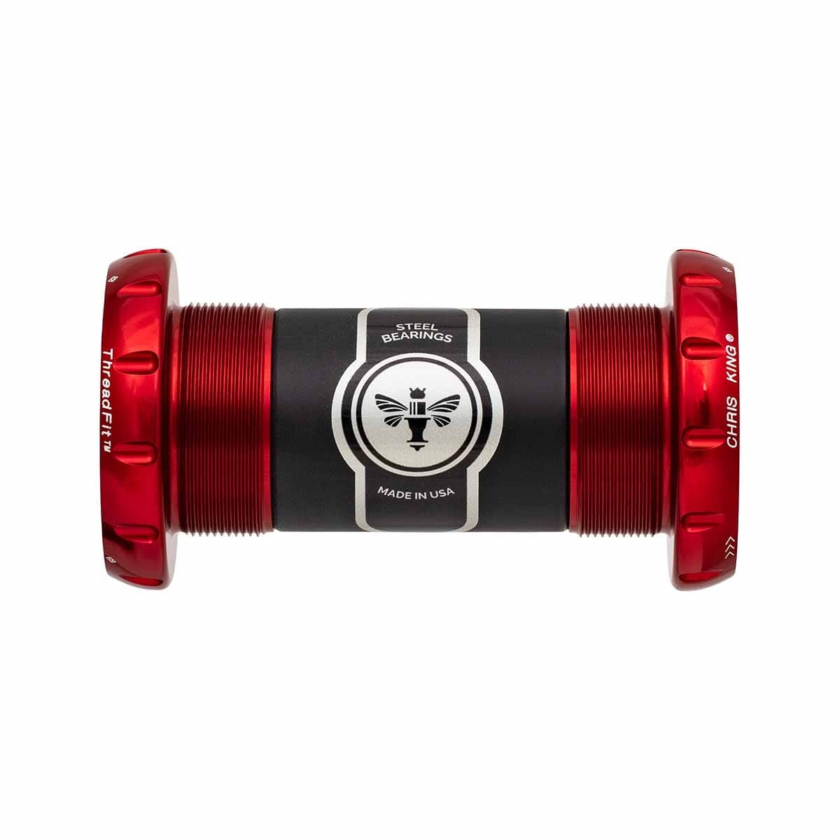 CHRIS KING ThreadFit 30 68/73 mm Sram DUB Ceramic Red crankstel
