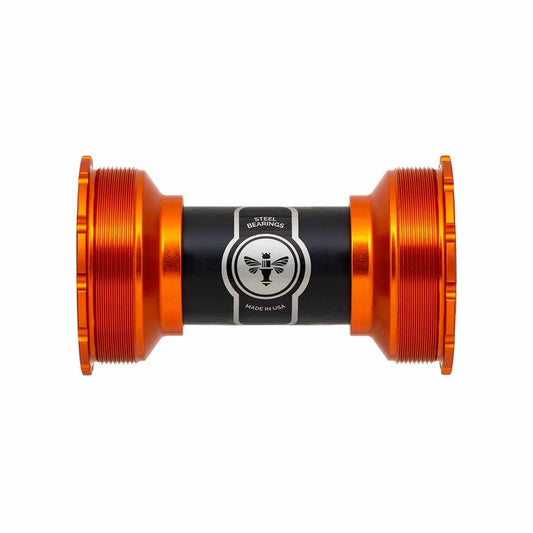 CHRIS KING ThreadFit T47 24i 86/92mm Keramisch Oranje crankstel