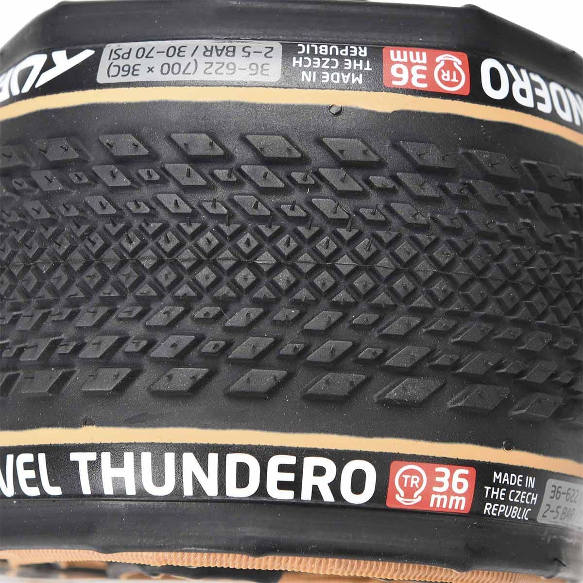 Pneu TUFO GRAVEL THUNDERO 700x36c Tubeless Ready Noir