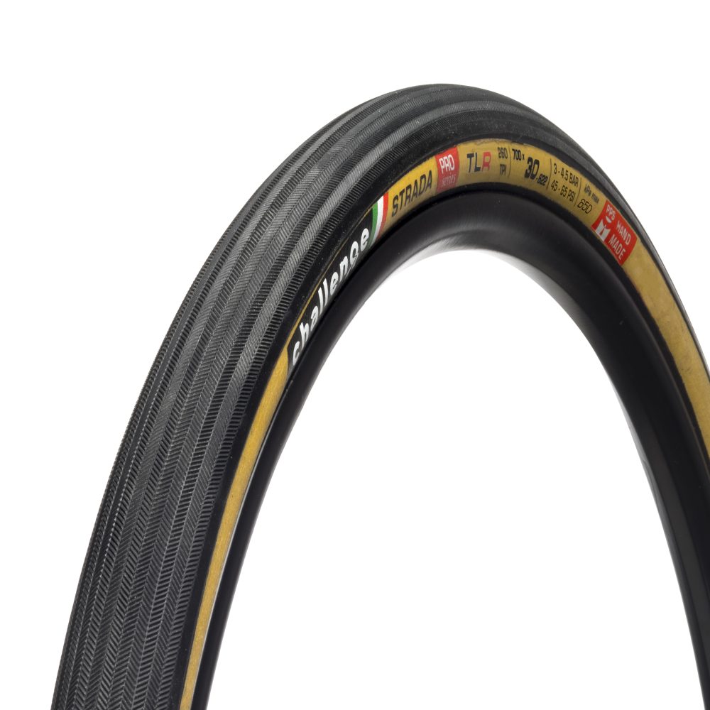 CHALLENGE OPEN STRADA 700x30c Tubeless voorbereid Beige band