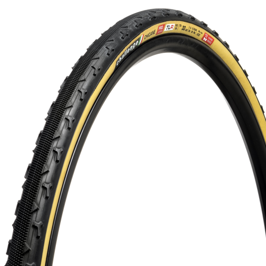 CHALLENGE OPEN CHICANE 700x33c Tubeless Ready Beige band