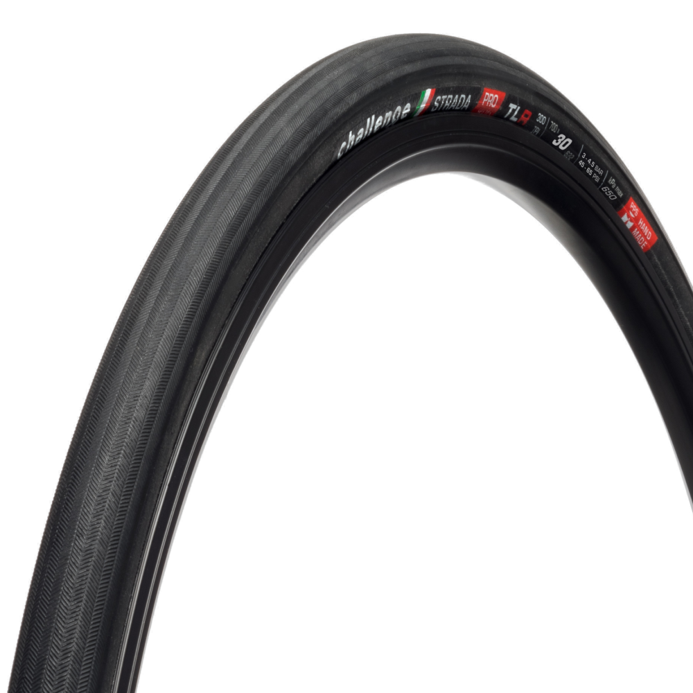 CHALLENGE STRADA 700x30c Tubeless Ready band Zwart