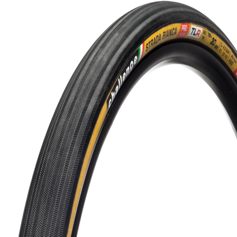 CHALLENGE STRADA BIANCA 700x30c Tubeless voorbereid Beige band