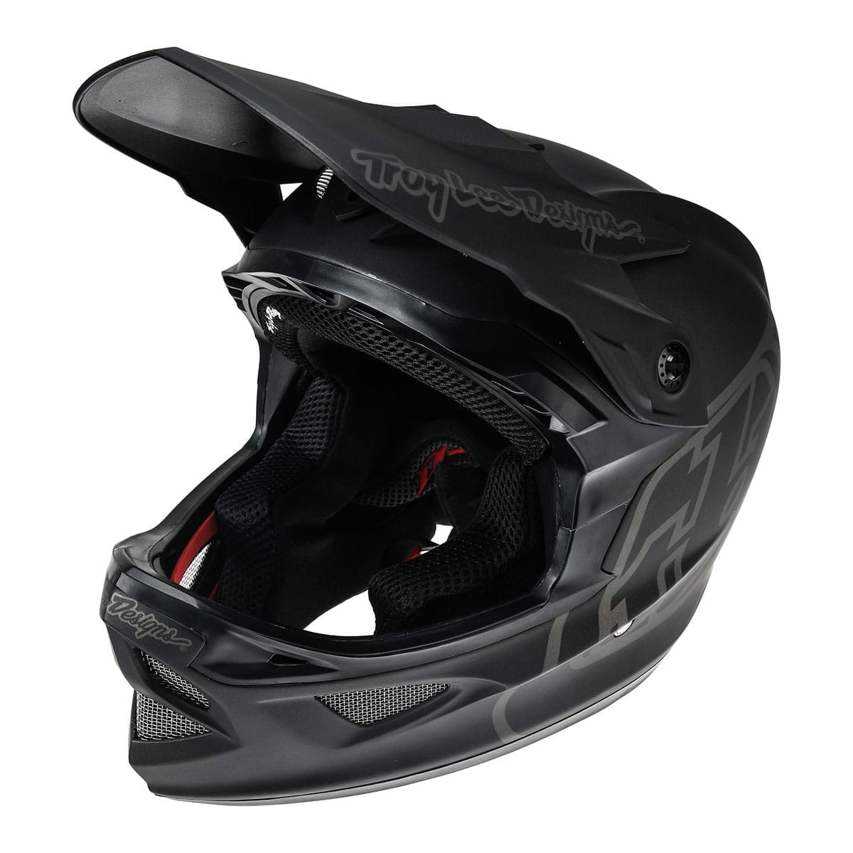 Casque VTT TROY LEE DESIGNS D3 FIBERLITE MONO Noir