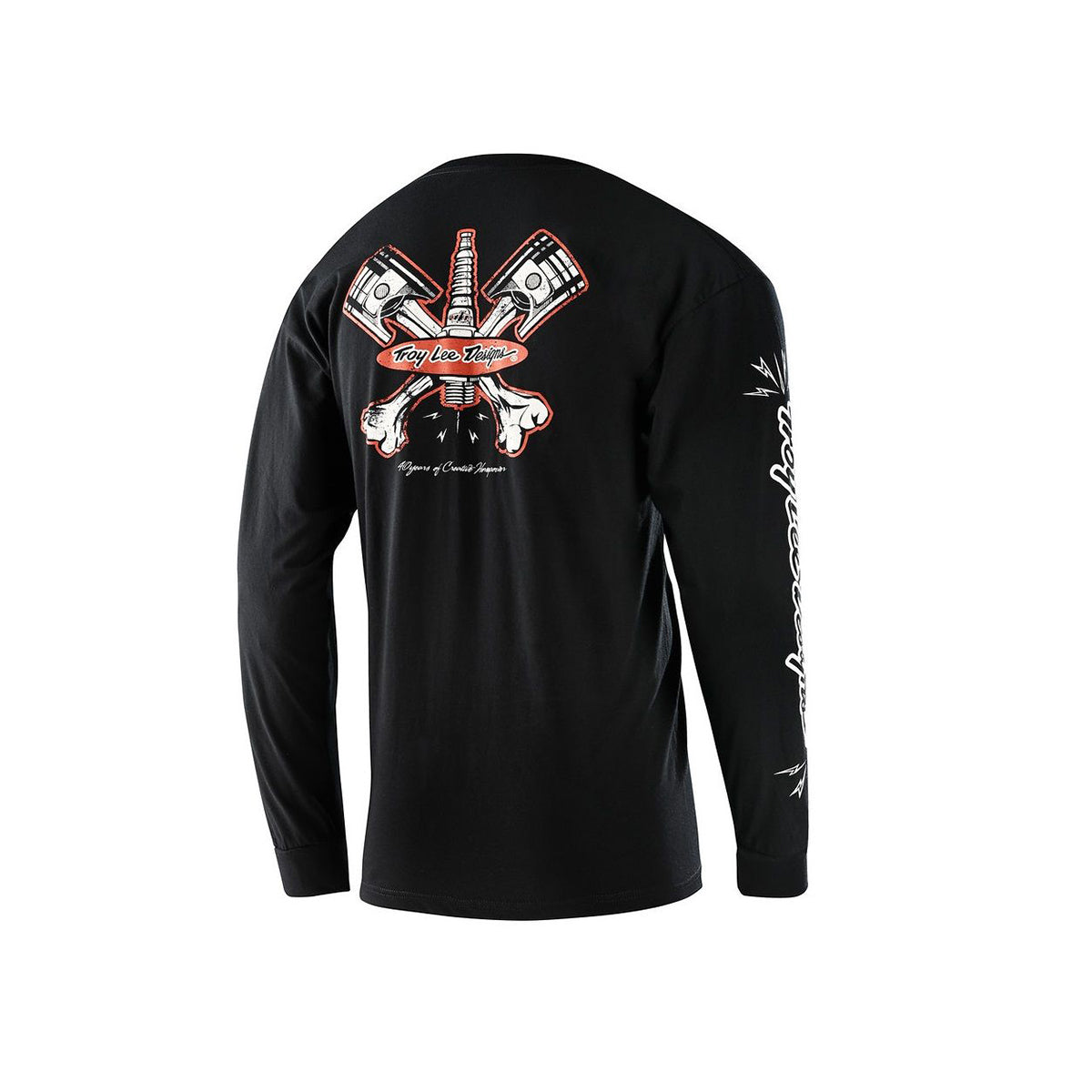 TROY LEE DESIGNS PISTONBONE Jersey Lange Mouw Zwart