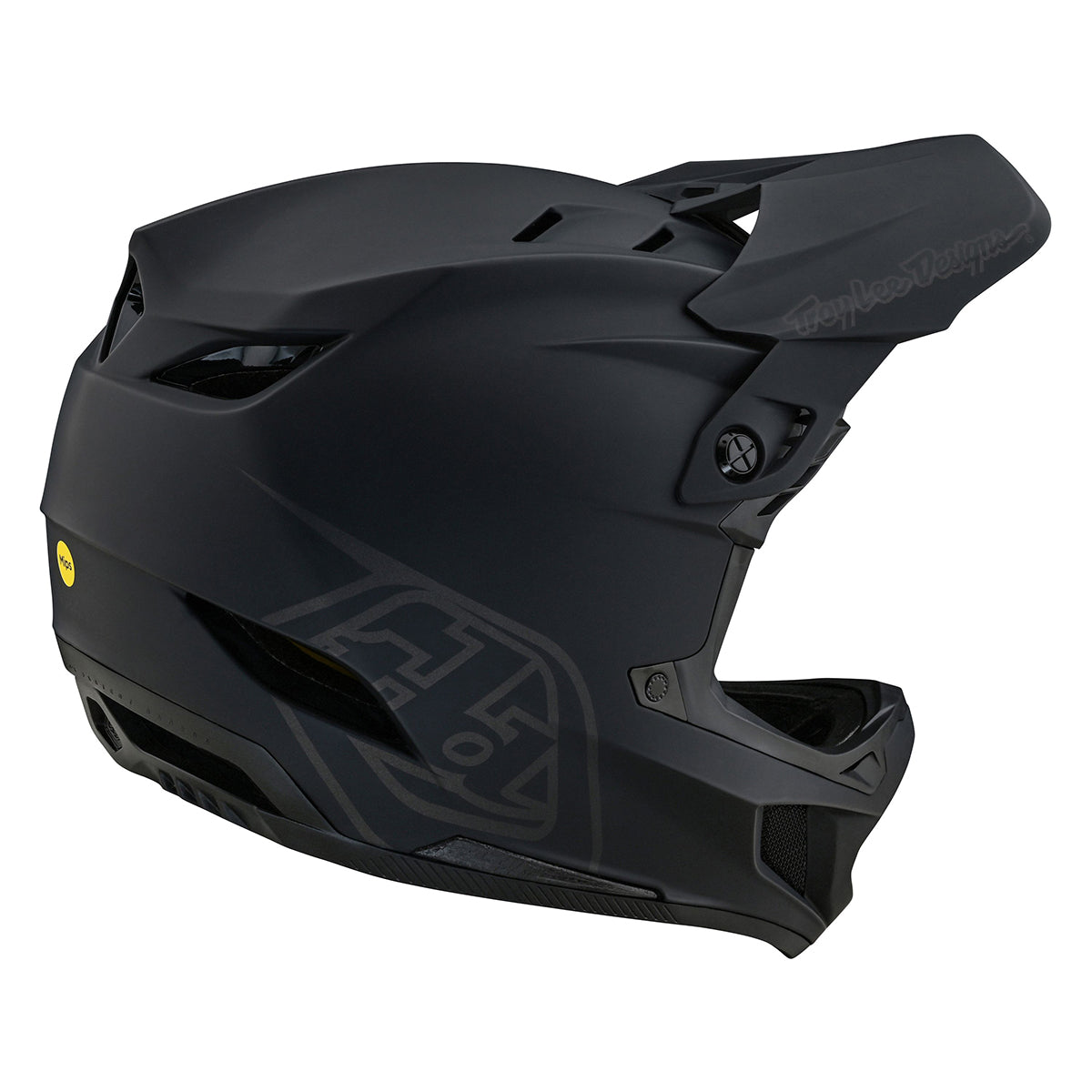 TROY LEE DESIGNS D4 POLYACRYLITE MIPS MTB Helm Zwart