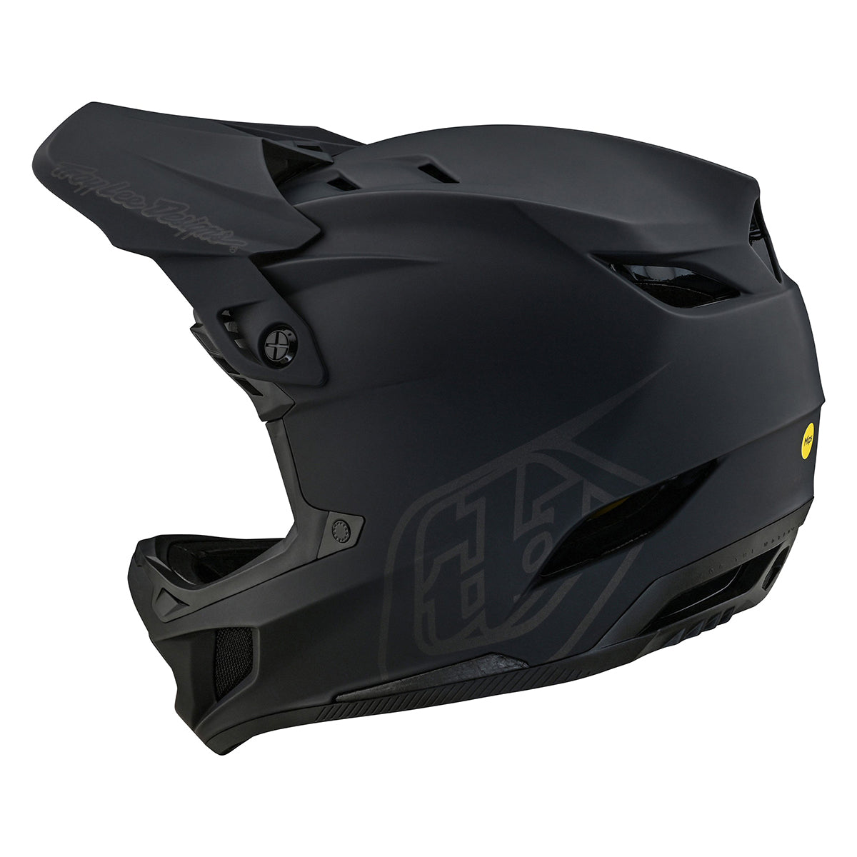 TROY LEE DESIGNS D4 POLYACRYLITE MIPS MTB Helm Zwart