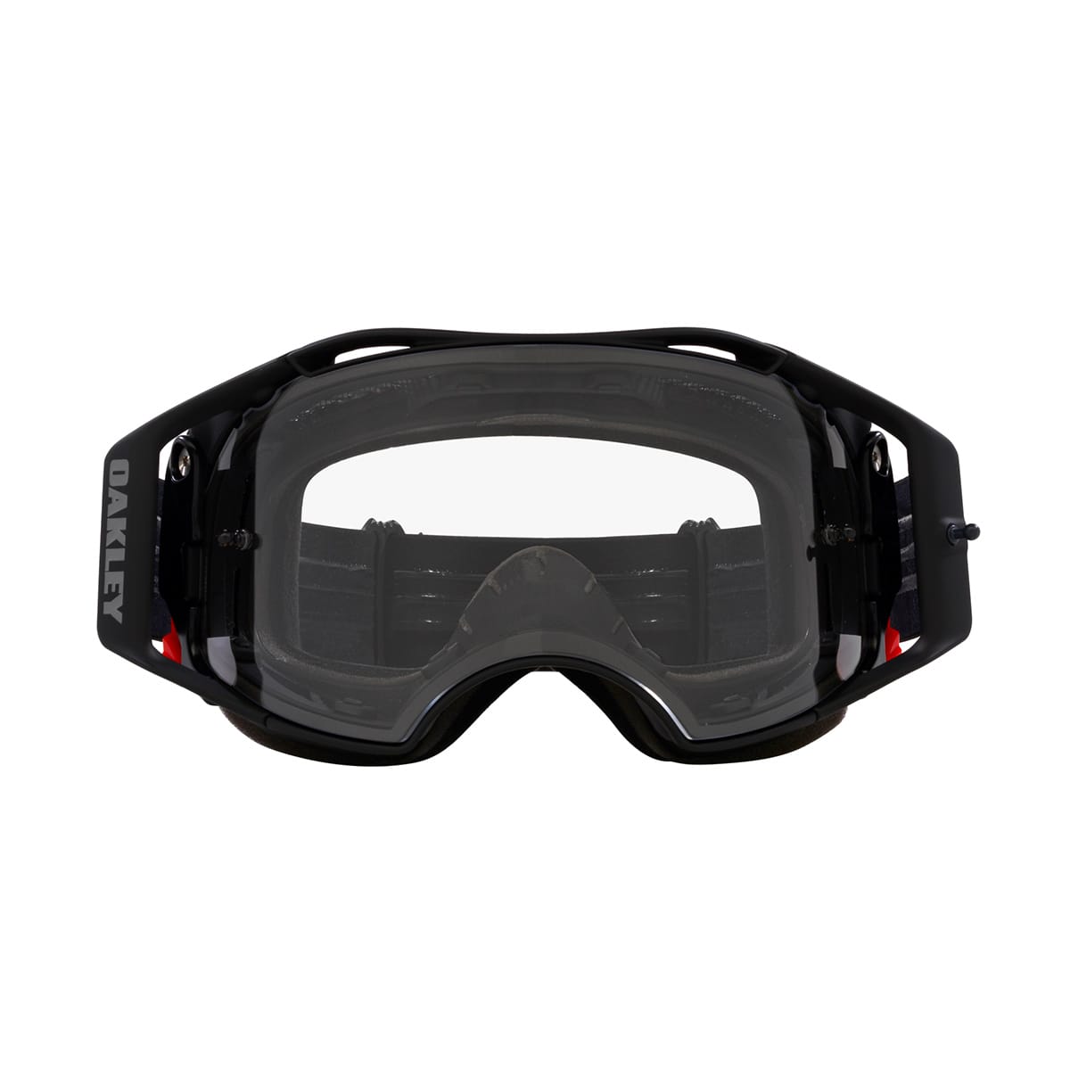 OAKLEY AIRBRAKE MTB Zwart Gunmetal Clear Bril OO7107-21