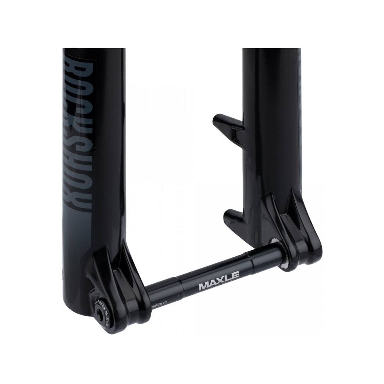 ROCKSHOX RECON SILVER RL REMOTE 27,5" SoloAir Tapered Voorvork As 9x100 QR Zwart