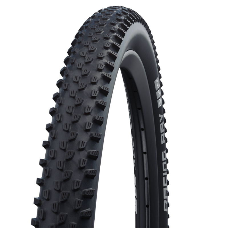 SCHWALBE RACING RAY 29x2.25 ADDIX PERFORMANCE Twinskin Tubeless Ready Zacht Zwarte band