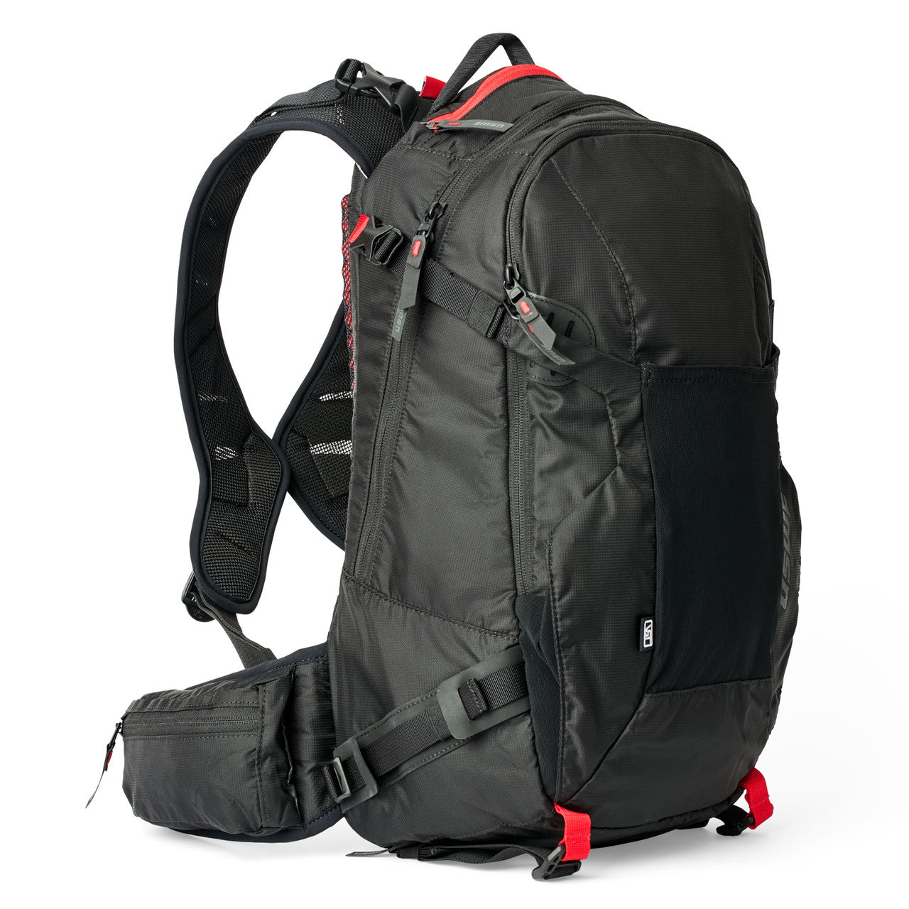 USWE ZIPPERED DAYPACK 25L Rugzak Zwart