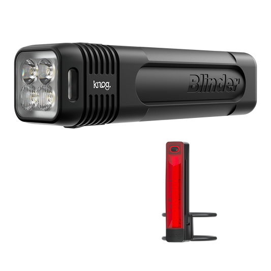 Voor- en achterverlichting KNOG BLINDER PRO 600 / PLUS REAR
